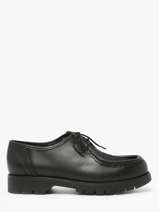 Derby Veterschoenen Uit Leder Kleman Zwart accessoires PADRINI